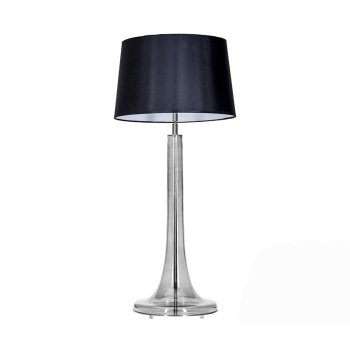 Lampa stołowa Lozanna Transparent Black L214282229 - 4Concepts