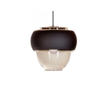 Lampa stylowa wisząca szklana  ARIEL AMBER LONG Z204111000 - 4Concepts