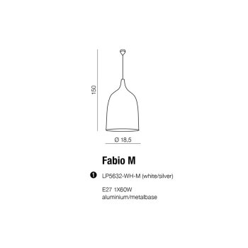 Azzardo Lampa designerska FABIO M AZ0300