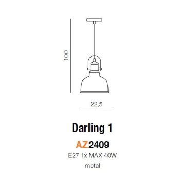 Azzardo Lampa designerska DARLING 1 AZ2409