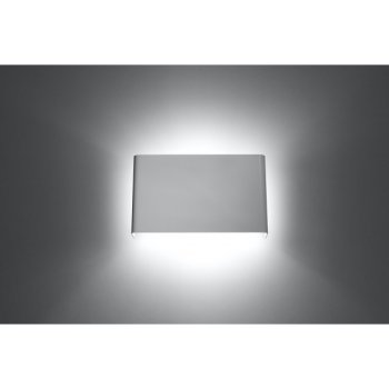 Lampa ścienna designerski Biały SL.0419 Sollux