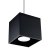 Lampa zwis designerska QUAD Czarny SL.0060 Sollux