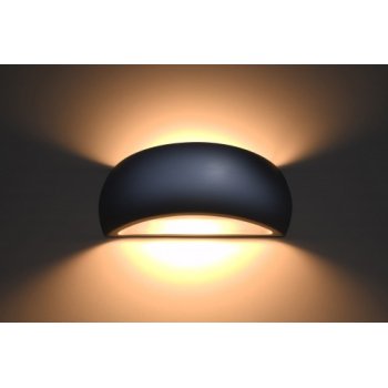 Lampa ścienna ceramiczny PONTIUS szary  SL.0875 - Sollux