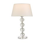 Aletta Table Lamp Clear With Shade
