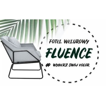 Fotel welurowy MOOS HOME - Step Into Design