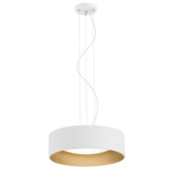 Lampa wisząca nowoczesna MOHITO 1213 nowoczesna biała+złota - Argon