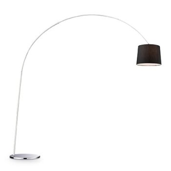 Lampa podłogowa DORSALE PT1 NERO 014371 -Ideal Lux