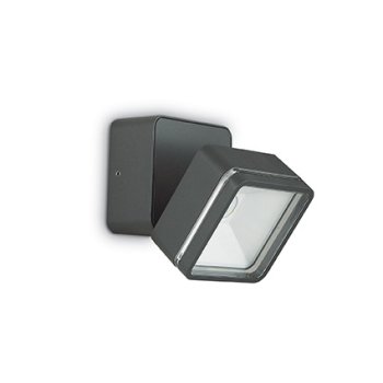 Kinkiet OMEGA SQUARE AP1 ANTRACITE 172514 -Ideal Lux