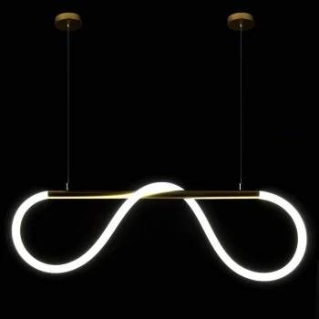 DECORATIVI Lampa Designerski na pilota Snake LED wężyk 21,5W 605